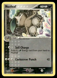 Pokemon Tcg Nuzleaf #39 Pokemon Crystal Guardians LP - Bild 1 von 2