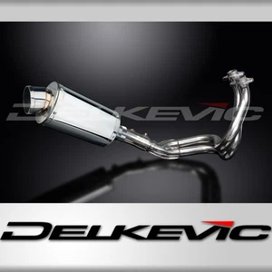 KAWASAKI KLE650 VERSYS 2007-14 FULL EXHAUST 225mm STAINLESS OVAL SILENCER - Picture 1 of 5