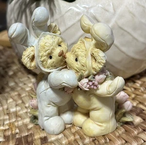 Orsacchiotti Vintage Collezione Figurine 1994 Maschio e Femmina - Foto 1 di 8
