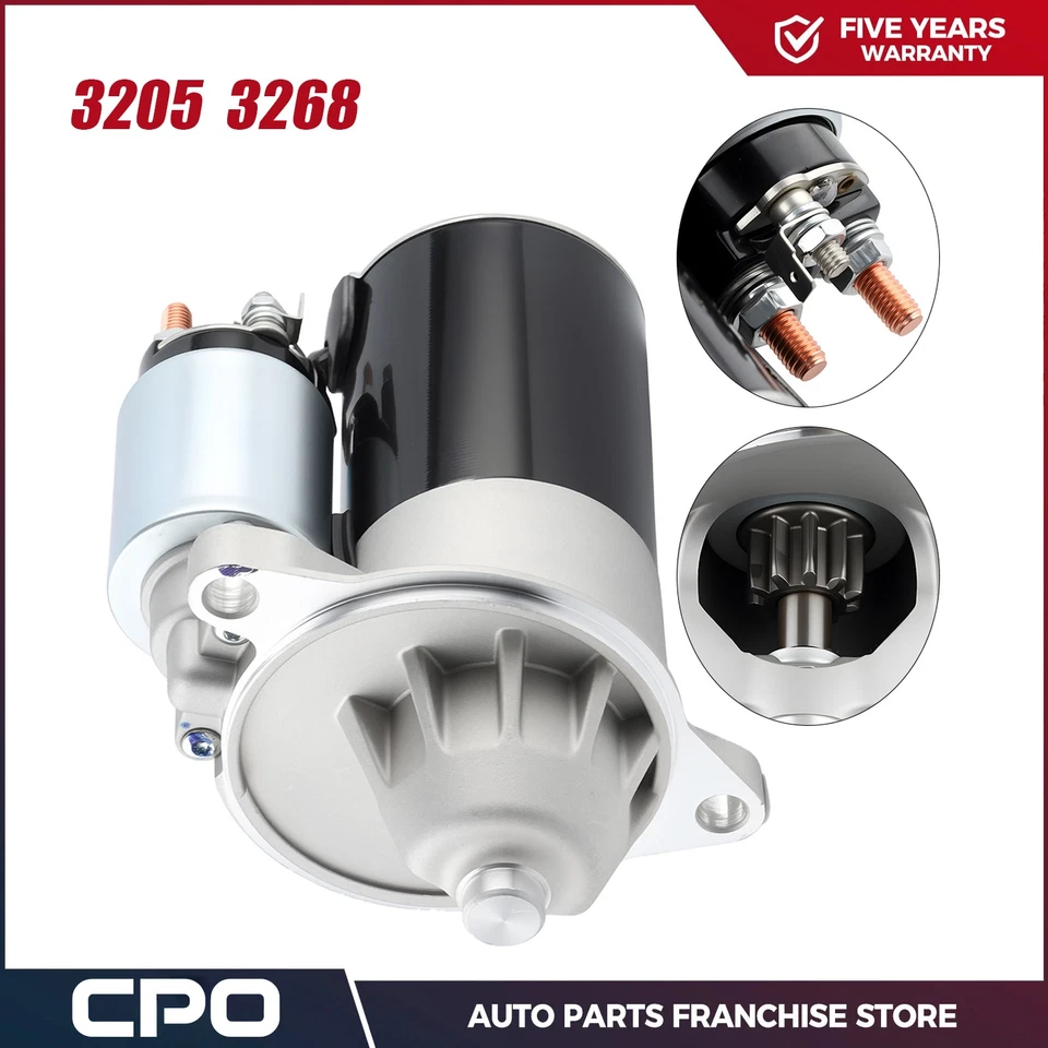 3205 Starter For Ford F150 F250 1989 1990 1991 1992-1995 4.9L 5.0L 5.8L 3268 USA Foto 1 de 4