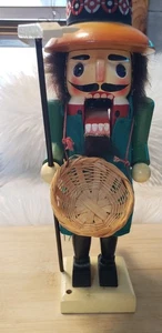  Nutcracker..Santa Workshop  FARMER. 10".#RN35055.  Good Condition - Picture 1 of 9