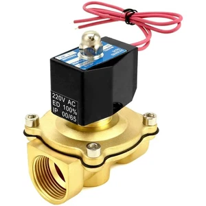 Magnetventil, Elektromagnetventil, Wasserventil für Flüssigkeiten und Gase - Bild 1 von 2