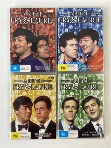 A Bit Of Fry & Laurie Series 1 2 3 4 - DVD - Stephen Fry , Hugh Laurie - VGC - Picture 1 of 3