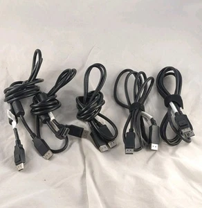 5x Display Port 6 ft Male to Male Cables 2x HP 50.7C518.001 R 3x HP 917463-002 - Picture 1 of 10