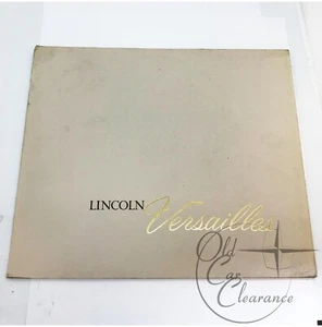 1977 Lincoln Versailles Original Dealer Sales Brochure (77220) - Imagen 1 de 5