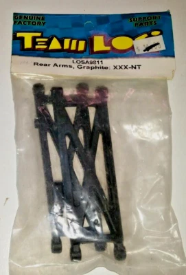 Brazos de suspensión trasera de grafito LOSA9811 Losi XXXNT A-9811 Foto 1 de 2