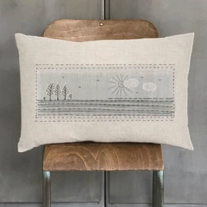 Embroidered Cushion - Look Towards The Sun - Picture 1 of 2