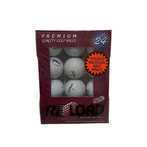 Titleist RELOAD Recycled Premium Golf Balls 24 Pack Box Sealed - Picture 1 of 9