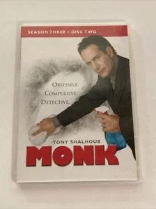 Monk Season 3 Disc 2 Replacement DVD And Case - Picture 1 of 2