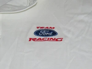 Cutter & Buck Drytec Team Ford Racing Embroidered Polo Shirt Size XL Mustang Car - Picture 1 of 8