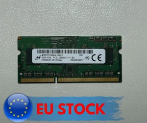 USED Micron 4GB 1Rx8 PC3L-12800S-11-11-B2 SODIMM MT8KTF51264HZ-1G6E1 Memory RAM - Picture 1 of 2