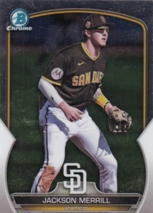 2023 Topps MLB Baseball Bowman 1st No. BDC-244 Jackson Merrill - Bild 1 von 2