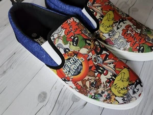 Warner Brothers Looney Tunes "That's All Folks" Slipper Herrenschuhe - Bild 1 von 5