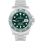 MINT 2018 Rolex Submariner Date 'Hulk' Green Ceramic Steel Watch 116610 LV BOX