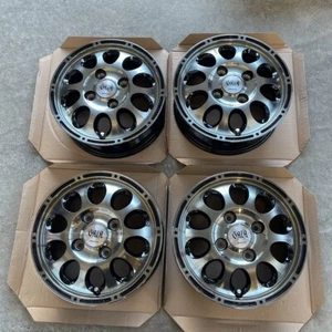 JDM 12inch 100x4h Wheels 4 set mini truck Hijet Carry Sambar Acty - Picture 1 of 6