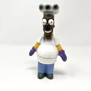 Simpson’s Burger King Reino Unido "Figura exclusiva BBQ HOLLÍN CARA HOMER 5"" 2001" - Imagen 1 de 7