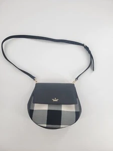 Kate Spade Cameron Street Plaid Byrdie Crossbody Buffalo Gingham Check - Picture 1 of 7