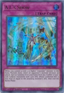 YGO-3x-Near Mint-A.I.'s Show - BROL-EN042 - Ultra Rare - 1st Edition-Brothers of - Picture 1 of 1