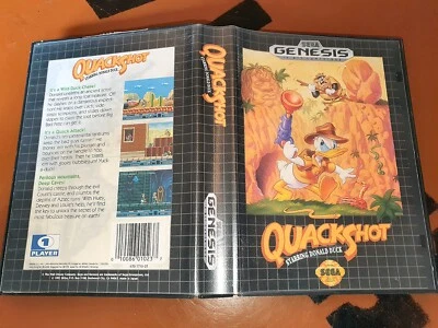 ## Sega Genesis - Disney´S Quackshot Starring Donald Duck - (US Mega Drive) ## - Image 1 of 2