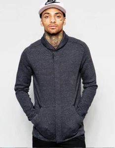 SZ 2XL 🔥 Nike Men's NSW Tech SportWear Fleece Charcoal Black Collar Jacket $150 - Picture 1 of 12