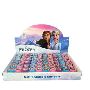 Disney Frozen Elsa Self Ink Stamps Birthday Party Favors Gift Bag Filler Stamper - Picture 1 of 8