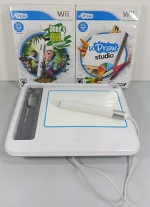 Nintendo Wii uDraw Game Tablet with Draw Studio and Doods Big Adventure Untested - Bild 1 von 6