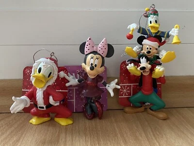 Disney Home Weihnachtsbaumanhänger Donald Duck, Mickey Maus und Co.. Baumkugeln  - Bild 1 von 4