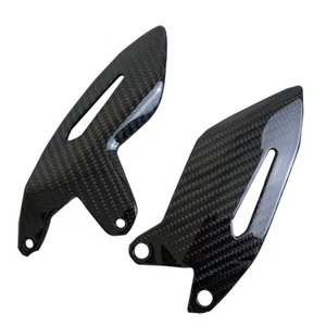 Protector de placas de talón de clavija de pie Ninj H2 100 % fibra de carbono real para 2015-2024 2025 - Imagen 1 de 6