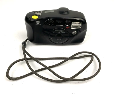 Minolta Riva Zoom 70 Film Camera Analog Point and Shoot 35mm Tested Works - Image 1 of 4