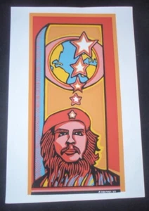 CHE GUEVARA Cuban Silkscreen Poster / Cuba Pop Art Masterpiece by Raul Martinez - Picture 1 of 3