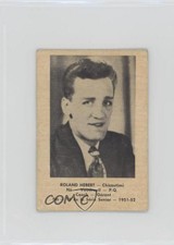 1951-52 Laval Dairy QSHL Roland Hebert #19