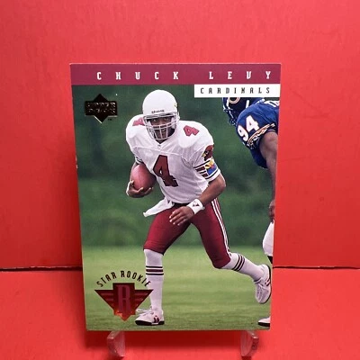 1994 Upper Deck Star Rookie Chuck Levy #28 Rookie RC VG - Image 1 of 2