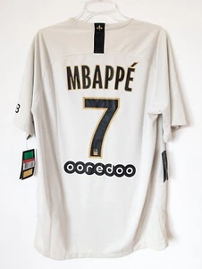 Kylian Mbappe PSG Paris Saint-Germain Away Jersey Shirt Stadium 2018/19 BNWT - Picture 1 of 16