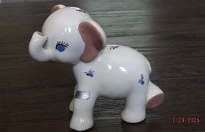 DeLee California Pottery LUCKY ELEPHANT FIGURINE w/ Label - Picture 1 of 10