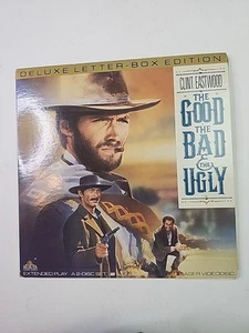 "The Good, the Bad, & the Ugly" Letterbox Laserdisc LD - Clint Eastwood - Picture 1 of 6