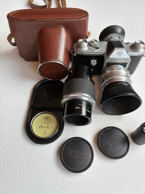 Spiegel Contax Kamera aus Sammlung mit Zubehör - siehe Bilder - Bild 1 von 4