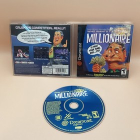 Vintage Sega Dreamcast WHO WANTS TO BEAT UP A MILLIONAIRE W/MANUAL