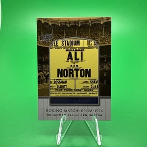 2008 UPPER DECK YANKEE STADIUM LEGACY BOXING MATCH ALI VS NORTON #4131HM. M1 - Picture 1 of 2