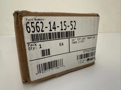 Rev-A-Shelf 6562-14-52 Sink Classics Set of (2) - 15-1/2" Polymer - Almond - Image 1 of 4