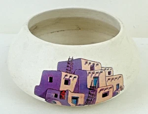 Miniature Southwest Pottery Vase small planter - Picture 1 of 9