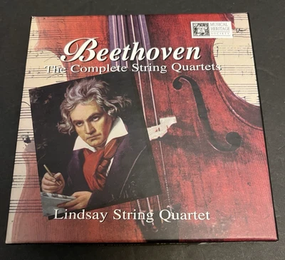 Beethoven The Complete String Quartets 10 CD Box Set Musical Heritage Society - Image 1 of 3