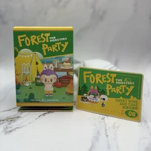 POP MART 🅰️AUTÉNTICO Labubu LOS MONSTRUOS Fiesta del Bosque [Vino Dulce y Pastel] - Imagen 1 de 2