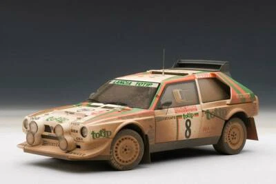 Lancia Delta S4 Rally San Remo 1986 #8 1:18 por Autoart 88619 acabado fangoso último 1 Foto 1 de 4
