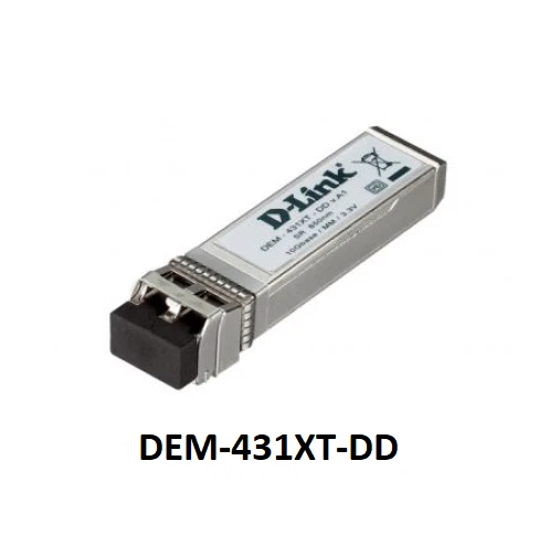 D-Link 10GBASE-SR SFP+ 850nm Multi-Mode Transceiver DEM-431XT-DD 80/300m DDM  - Image 1 of 1