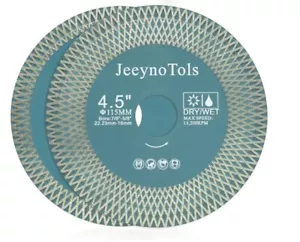 2pcs 4.5"/115mm Diamond Cutting Grinding Disc Tile Saw Blade Porcelain Marble - Picture 1 of 2