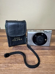Canon ELPH IXUS obiettivo zoom punta e scatta argento 24-48 mm pellicola fotocamera testata - Foto 1 di 6