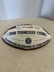 Boleto de fútbol americano miembro de los Tennessee Titans 2018 celebrando 20 temporadas - Imagen 1 de 4