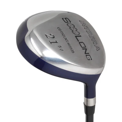 Senior Men's +1" Std Integra SoooLong 21 Wood Golf Club "A" Flex Arthritic Grip - Image 1 of 4