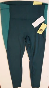 NEW All In Motion Women's Medium Vibrant Blue High-Rise Leggings - Picture 1 of 8