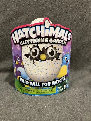 Nuevos Hatchimals, Huevo para incubar, Criatura interactiva, Jardín brillante. Foto 1 de 4